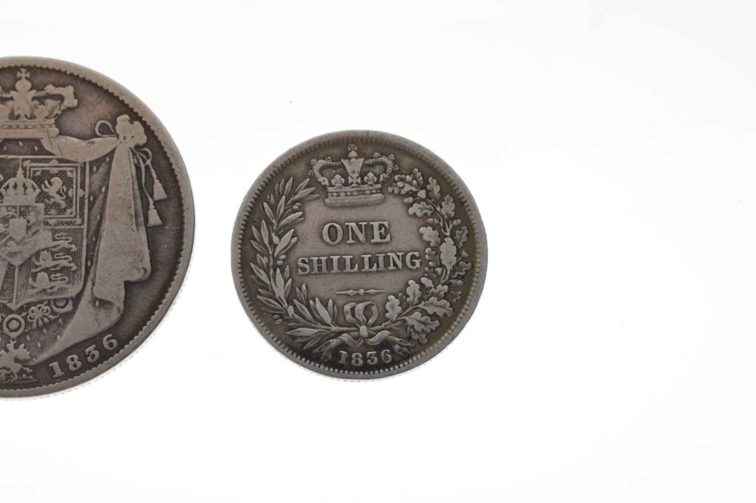 Two William IV silver coins and a George IIII silver coin - Image 4 of 11