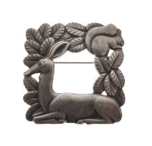 Georg Jensen silver brooch