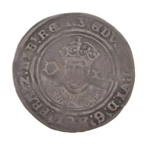 Edward VI hammered silver shilling
