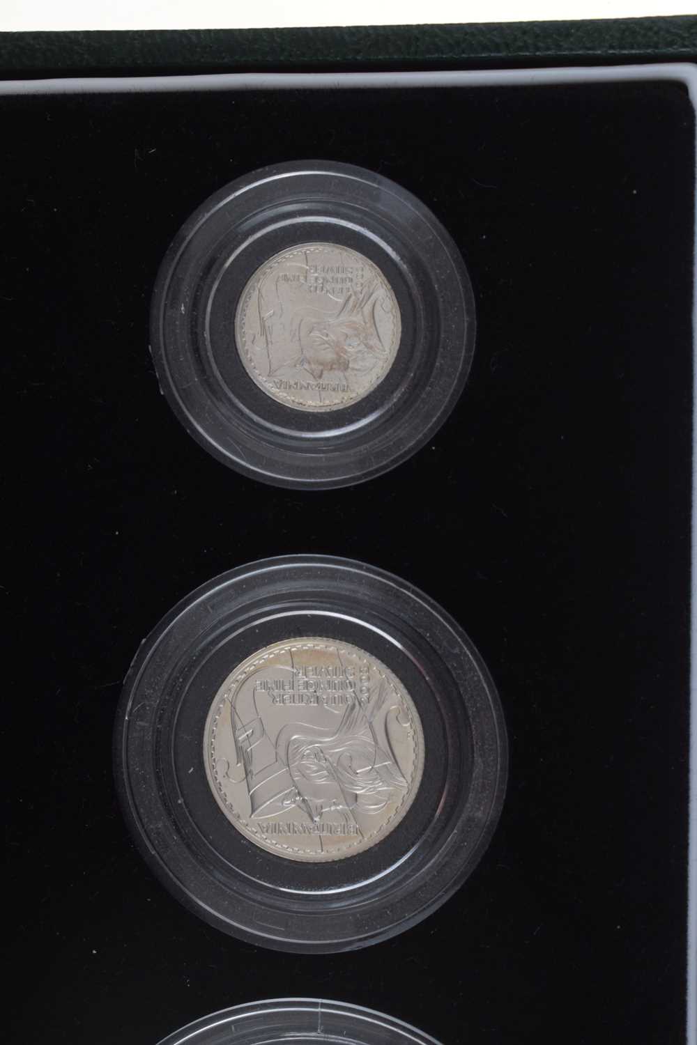 Royal Mint Silver Proof four-coin Britannia Set, 2002 - Image 7 of 11