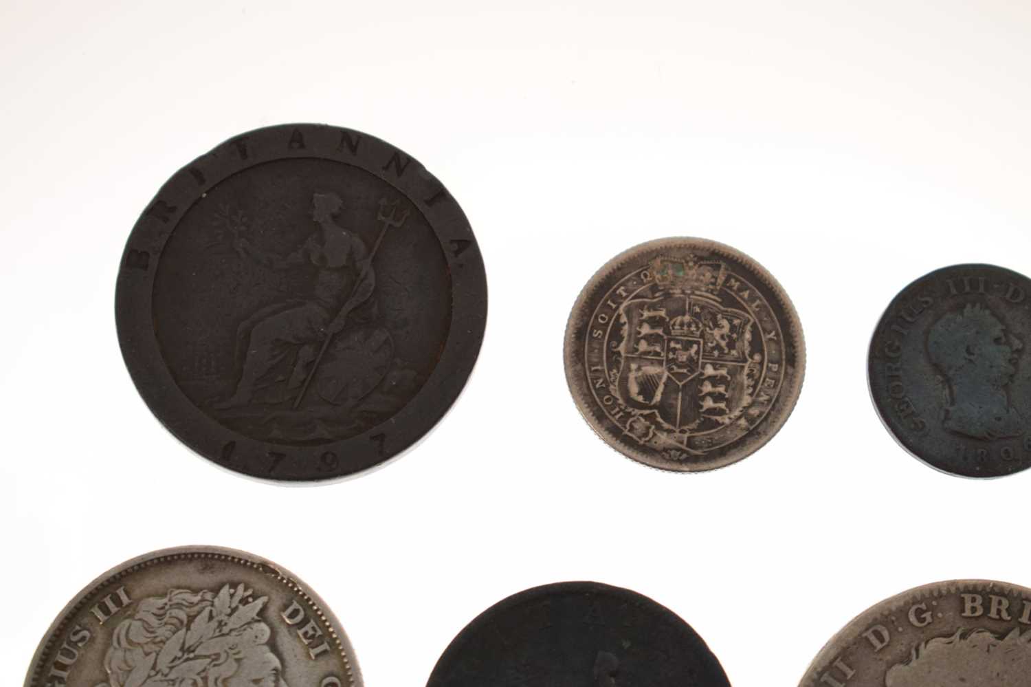 Collection of George III silver and other coinage - Image 2 of 13