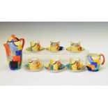 Susie Cooper for Gray's Pottery - 'Cubist' coffee service