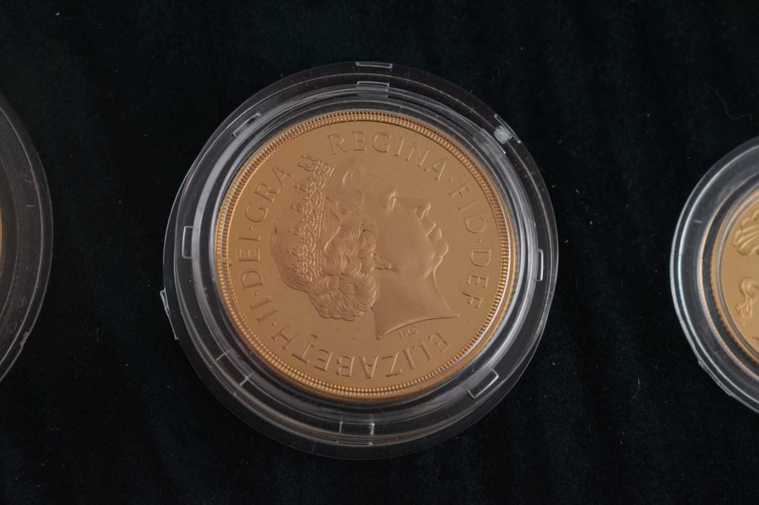 Royal Mint Gold Proof four-coin Sovereign Set, 2004 - Image 5 of 11