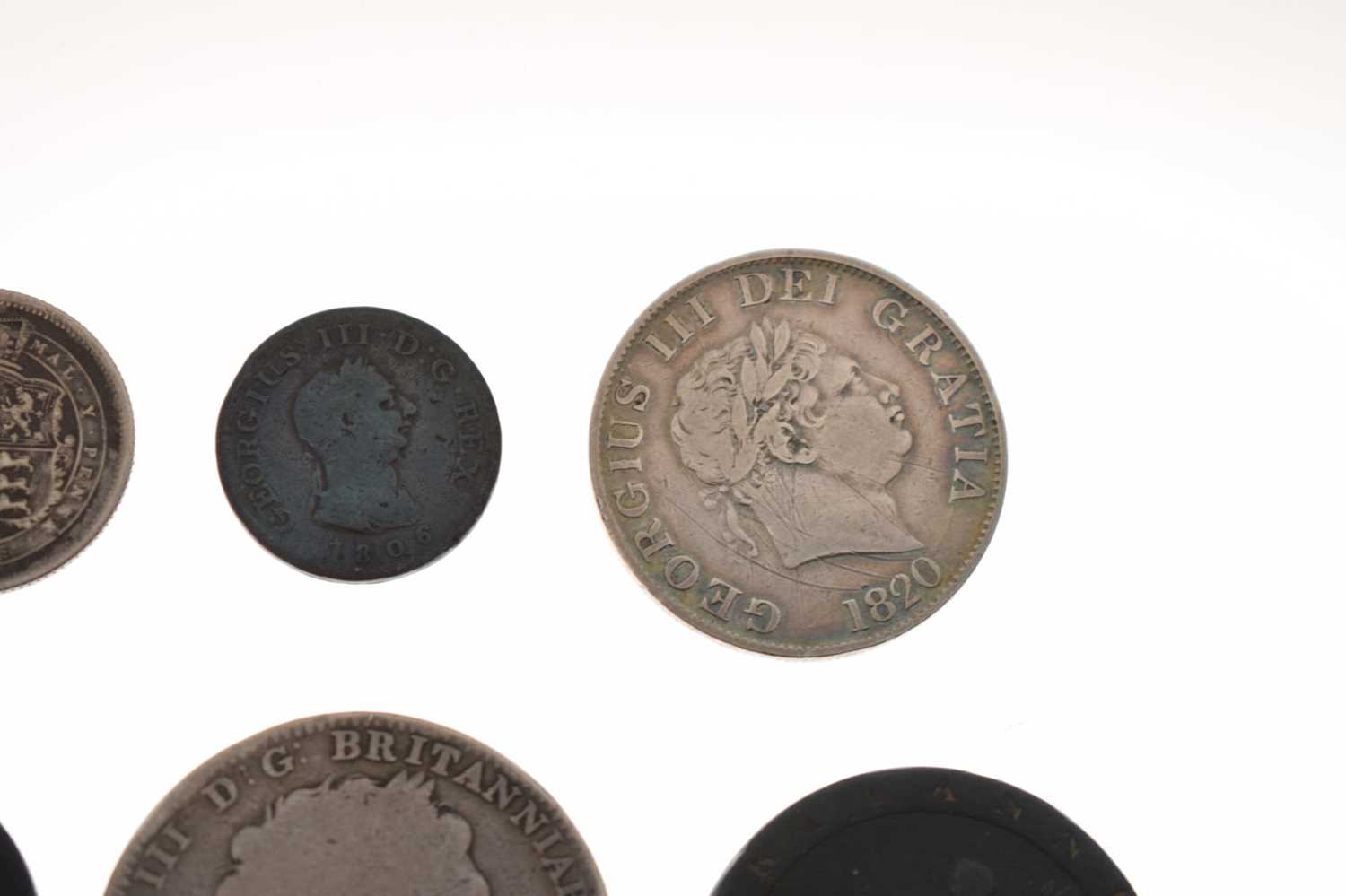 Collection of George III silver and other coinage - Image 3 of 13