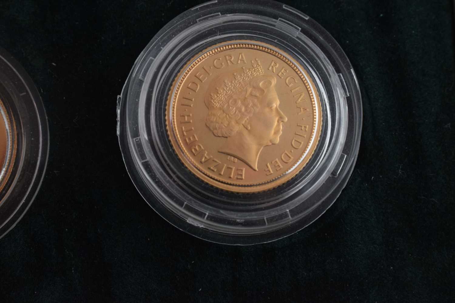Royal Mint Gold Proof four-coin Sovereign Set, 2004 - Image 9 of 11