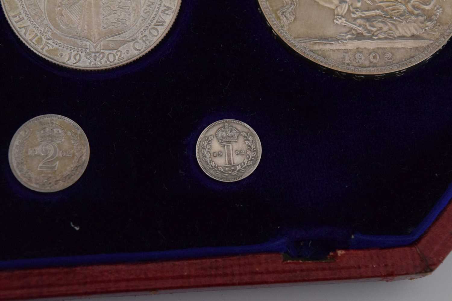 Cased Edward VII 1902 Specimen Coin Set - Image 11 of 15