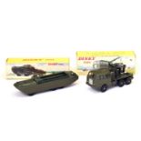 French Dinky Toys - Two boxed diecast model vehicles