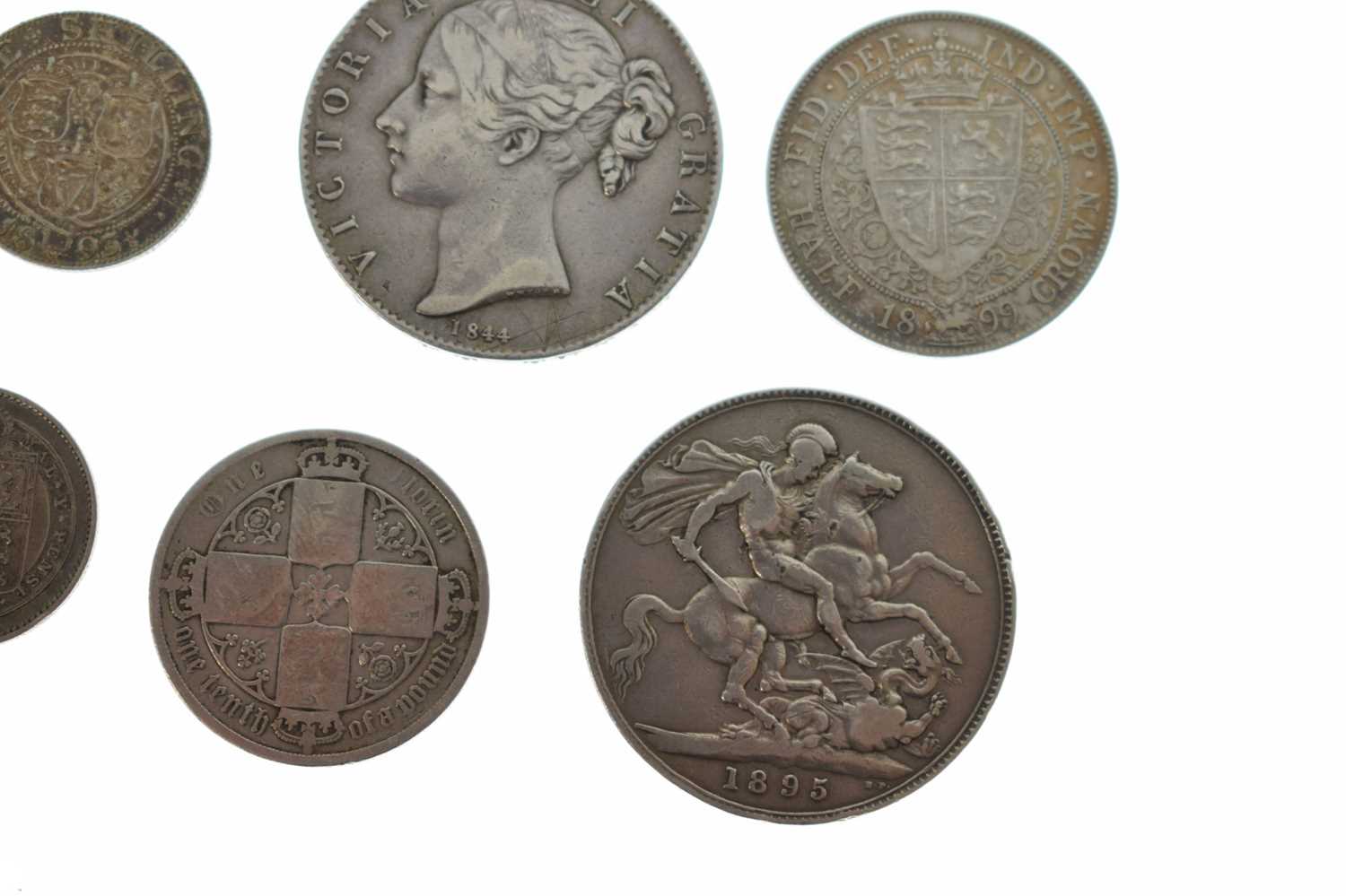 Quantity of Queen Victoria silver coinage - Image 5 of 12