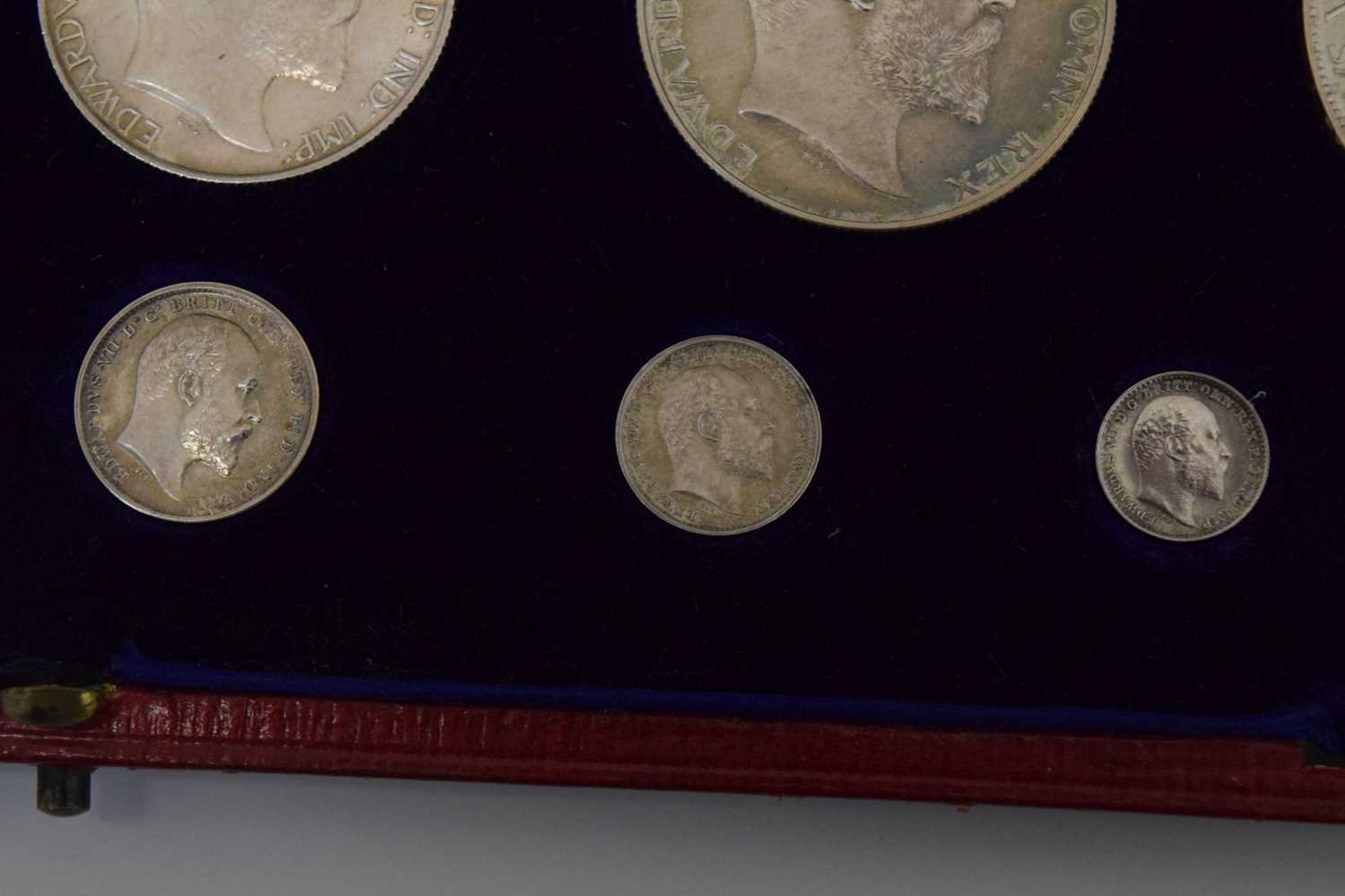 Cased Edward VII 1902 Specimen Coin Set - Image 5 of 15