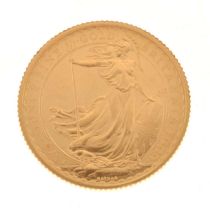 1/4oz Twenty-Five Pound Fine Gold Britannia Coin, 1999