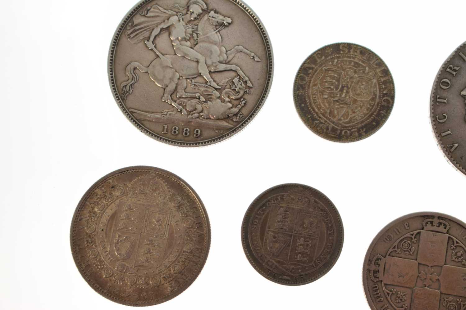Quantity of Queen Victoria silver coinage - Image 4 of 12