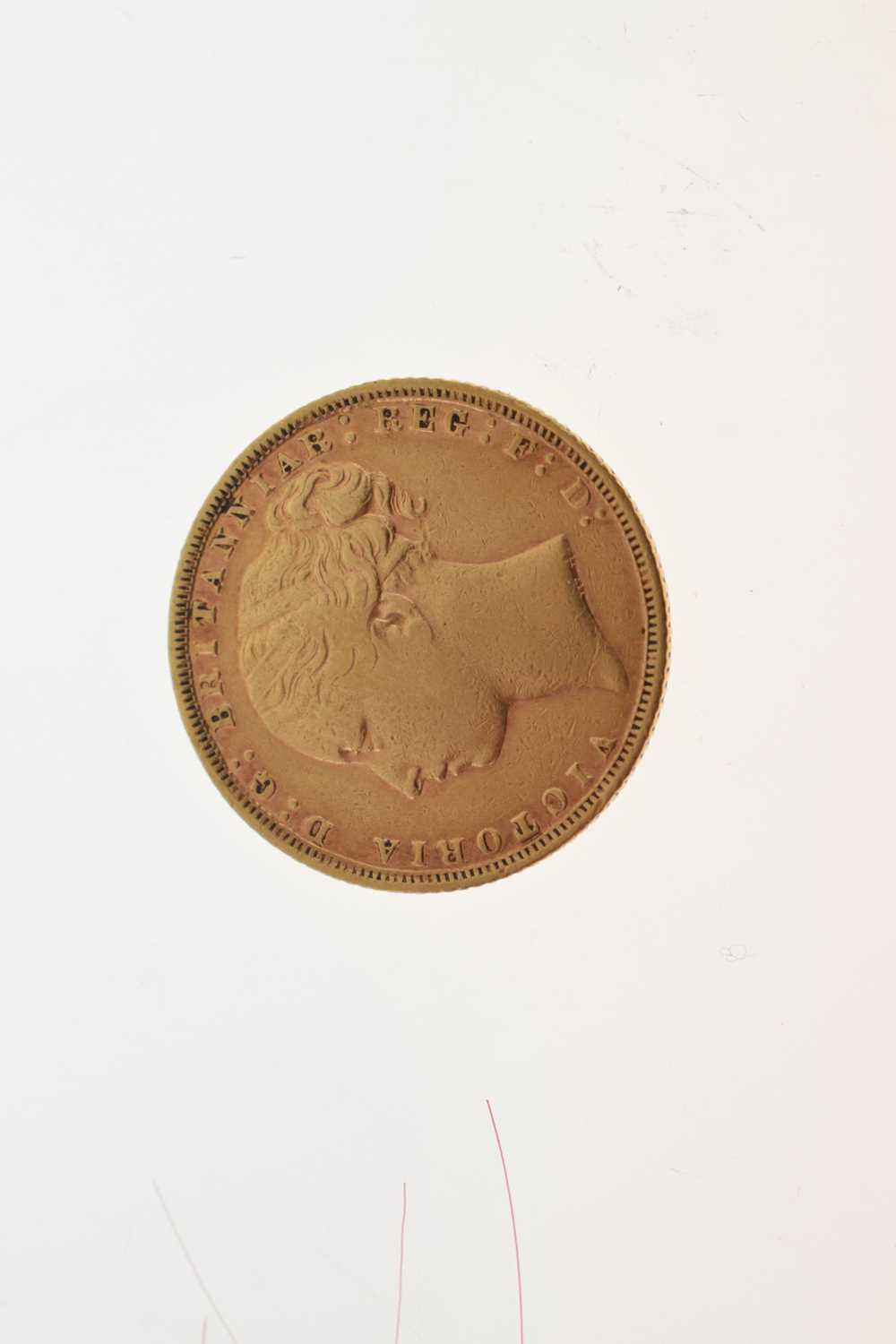 Victorian gold sovereign, 1872 - Image 3 of 4