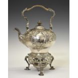 George II tea kettle, London 1754