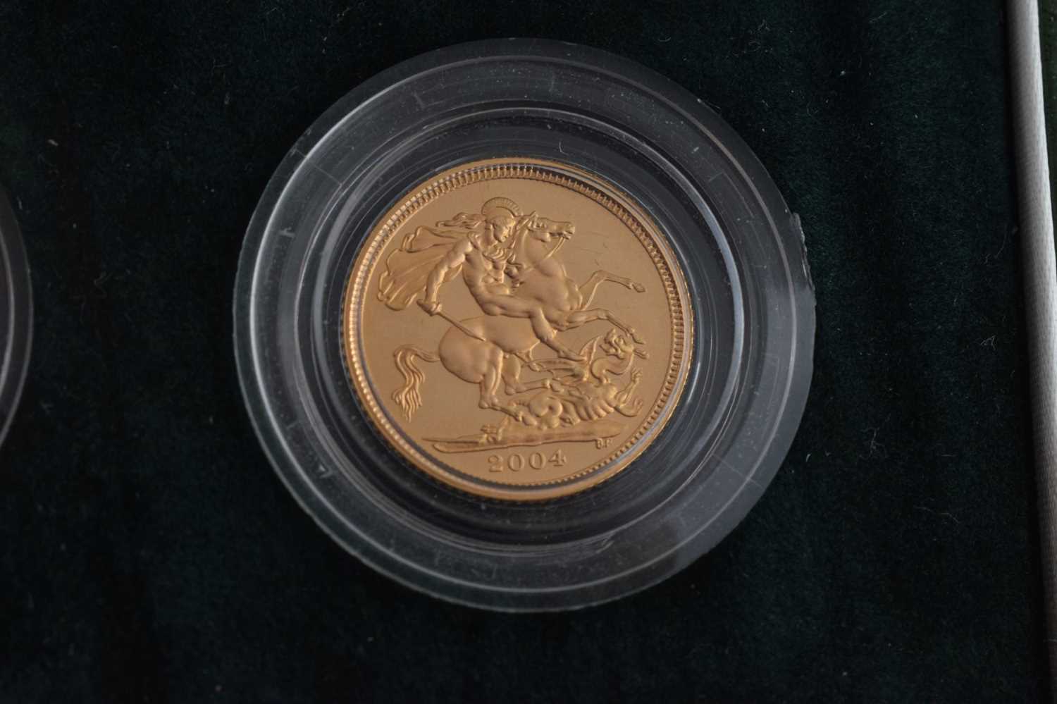 Royal Mint Gold Proof four-coin Sovereign Set, 2004 - Image 8 of 11