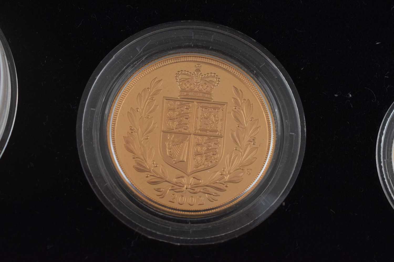 Royal Mint Gold Proof four-coin Sovereign Set, 2002 - Image 4 of 12