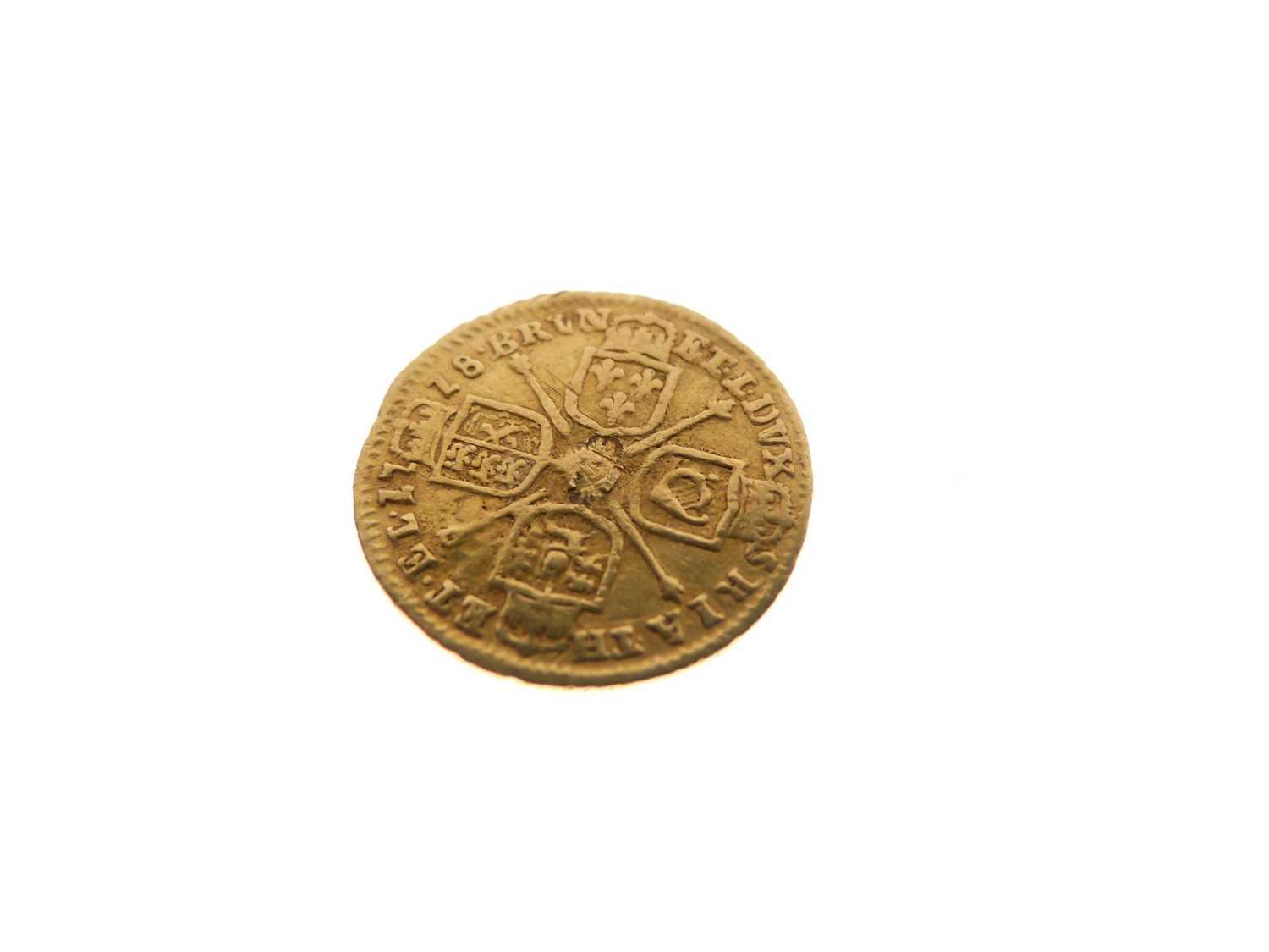 George I gold quarter guinea, 1718 - Image 6 of 7