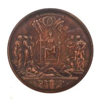 Queen Victoria Golden Jubilee 1887 bronze medallion