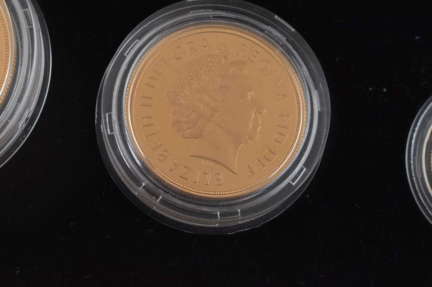 Royal Mint Gold Proof four-coin Sovereign Set, 2002 - Image 5 of 12