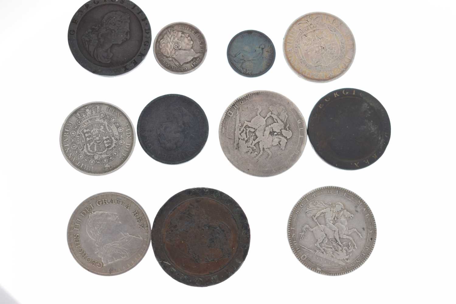 Collection of George III silver and other coinage - Image 7 of 13