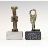Antiquities - Roman key and harness piece