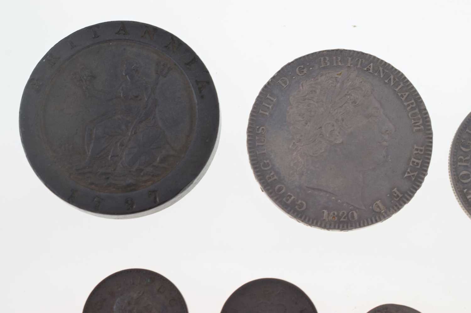 Nine George III coins - Image 2 of 11