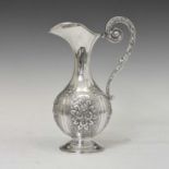 Early 20th Century Spanish white metal ewer