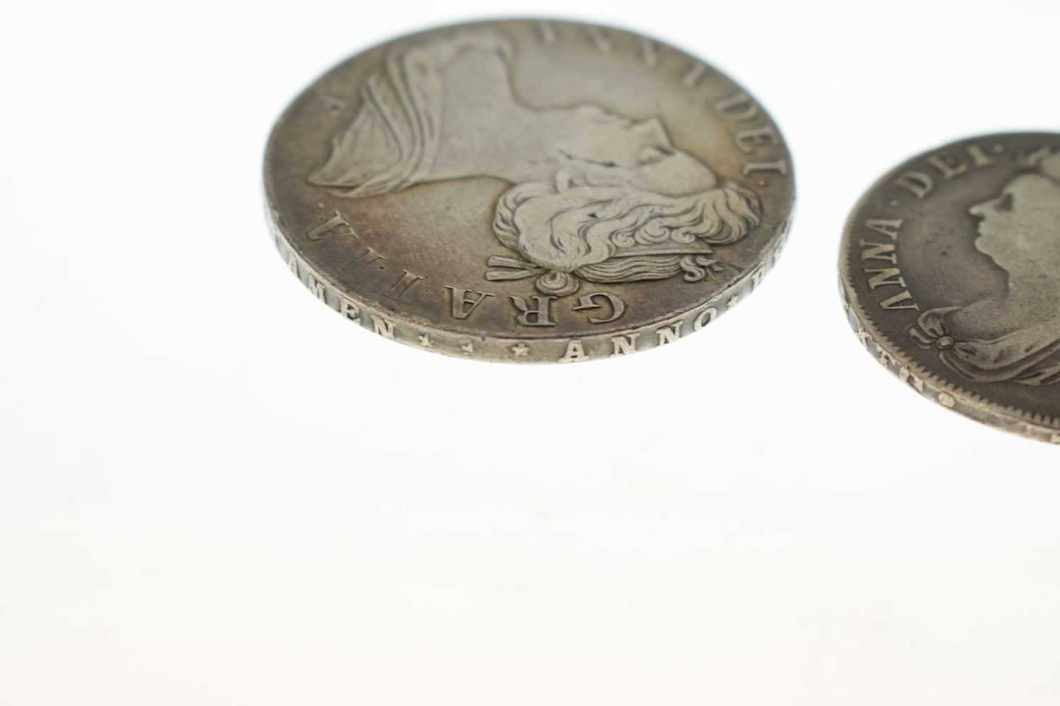Three Queen Anne silver coins - Image 10 of 12
