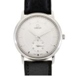 Omega - Gentleman's stainless steel cased manual wind wristwatch