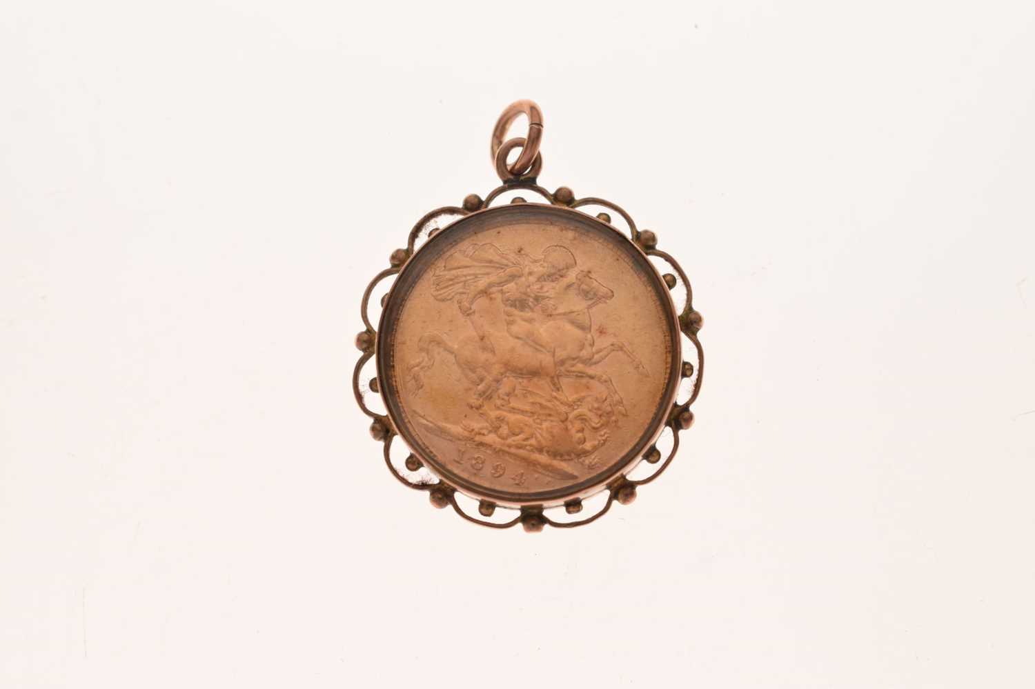 Victorian gold sovereign, 1894 - Image 7 of 7