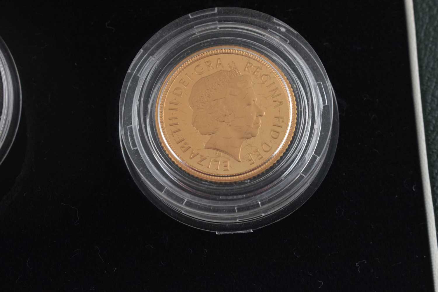 Royal Mint Gold Proof four-coin Sovereign Set, 2002 - Image 9 of 12