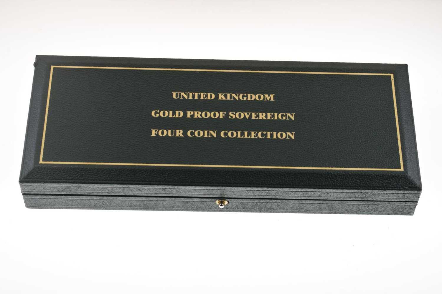 Royal Mint Gold Proof four-coin Sovereign Set, 2002 - Image 11 of 12