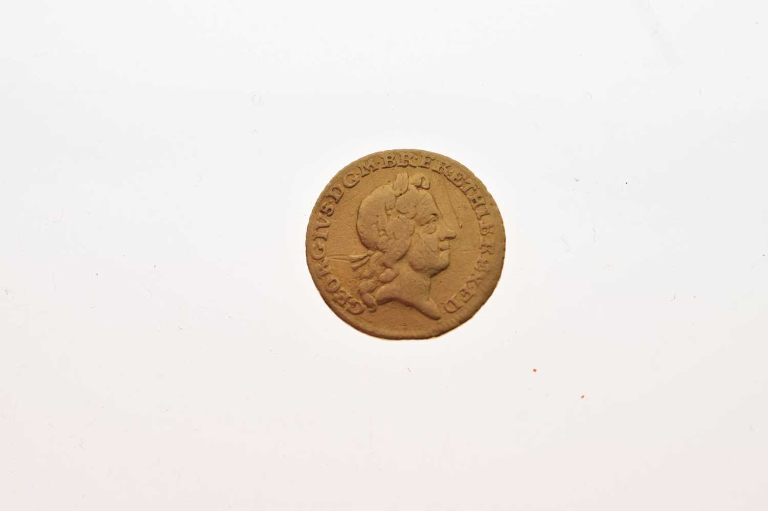 George I gold quarter guinea, 1718 - Image 5 of 7