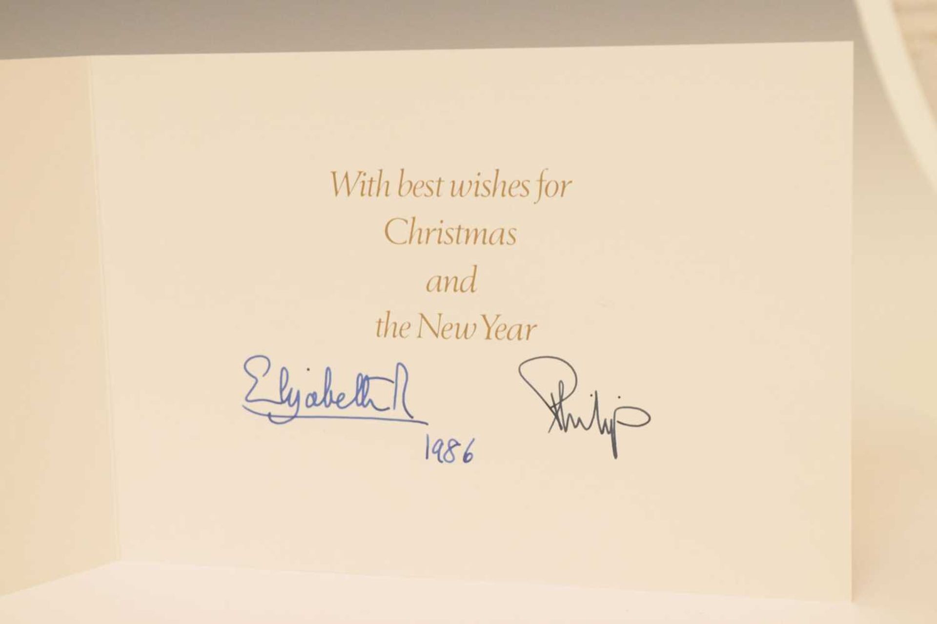 Royal Interest - 1986 Christmas card - Image 4 of 6