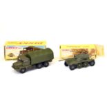 French Dinky Toys - Two boxed diecast model vehicles