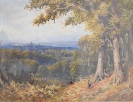 Henry Andrew Harper (1835-1900) - Watercolour - Windsor Great Park