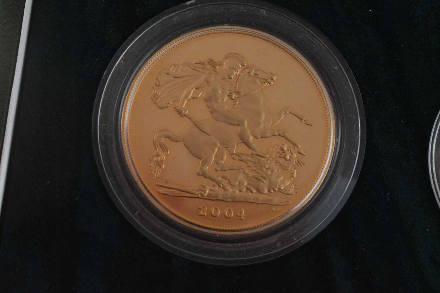 Royal Mint Gold Proof four-coin Sovereign Set, 2004 - Image 2 of 11