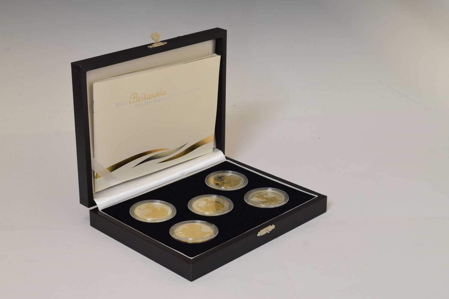 Royal Mint Silver Proof five-coin Britannia Silhouette Collection, 2006 - Image 13 of 13