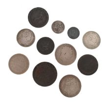 Collection of George III silver and other coinage