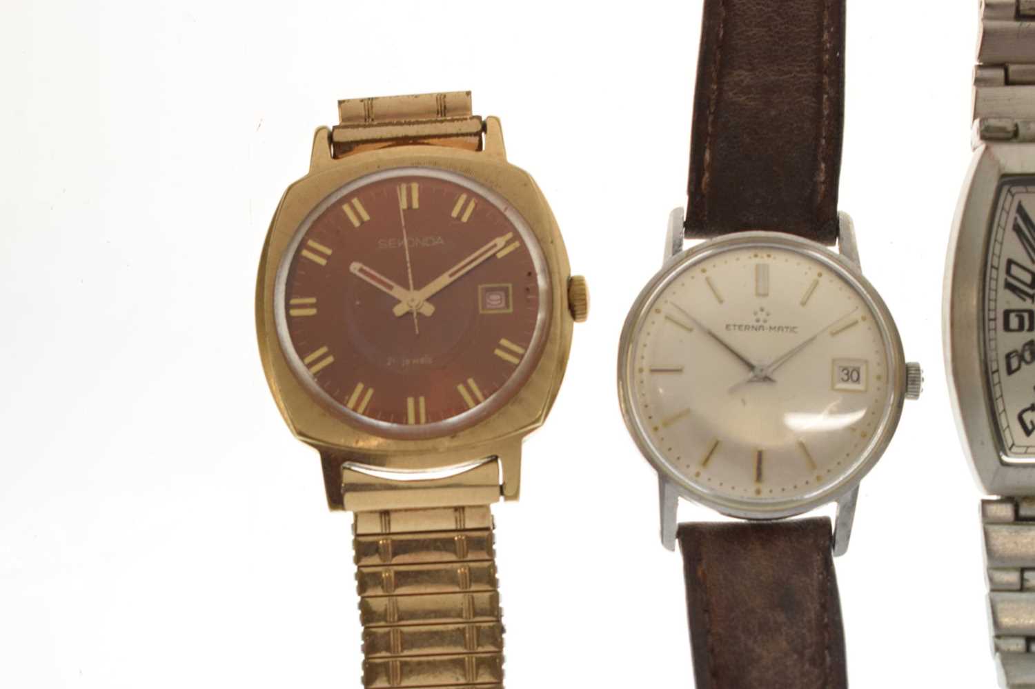 Eterna-Matic - Gentleman's stainless steel cased wristwatch - Image 2 of 11