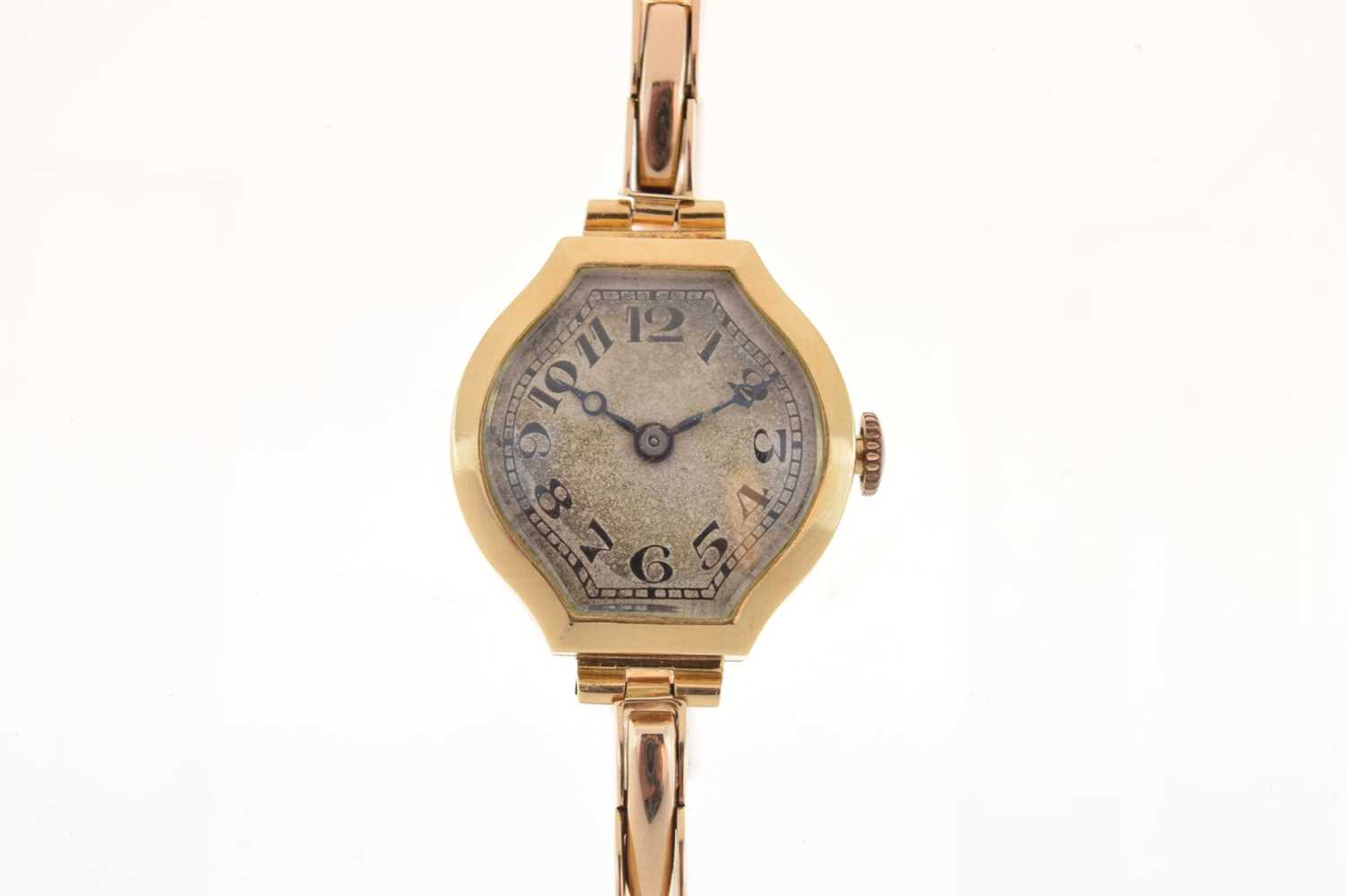 Early 20th century lady's 18ct gold cased cocktail watch - Image 10 of 17