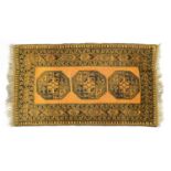 Mustard ground Tekke rug