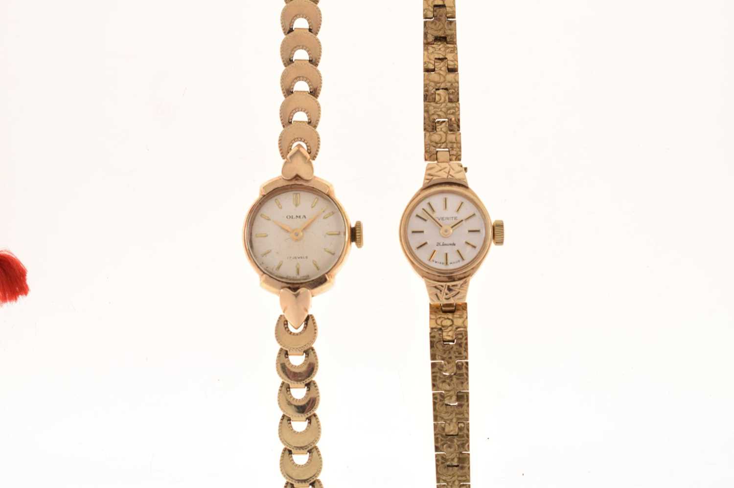 Olma - Lady's 9ct gold cocktail watch - Image 6 of 6