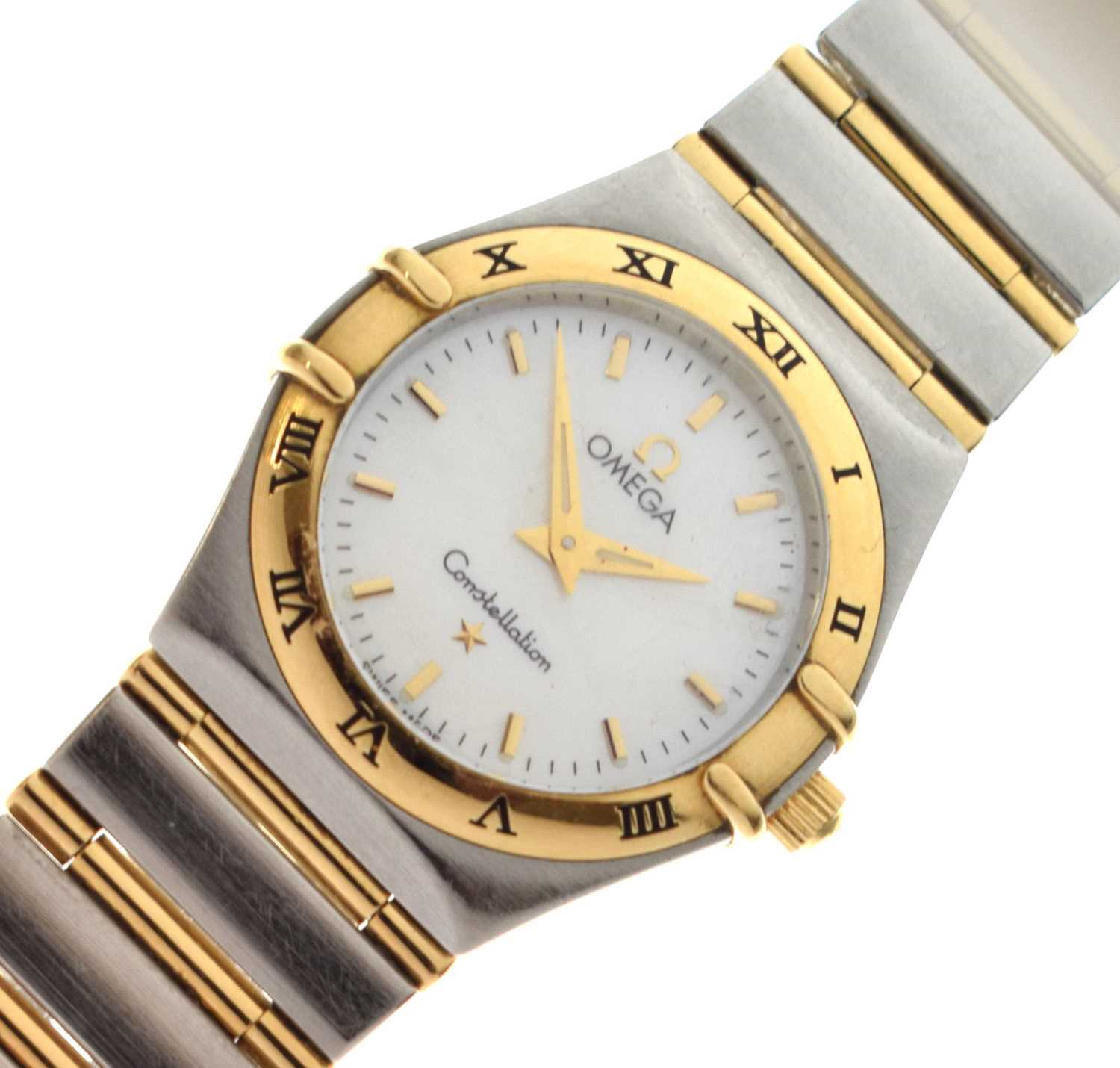 Omega - Lady's Constellation two-tone watch