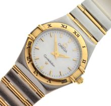 Omega - Lady's Constellation two-tone watch