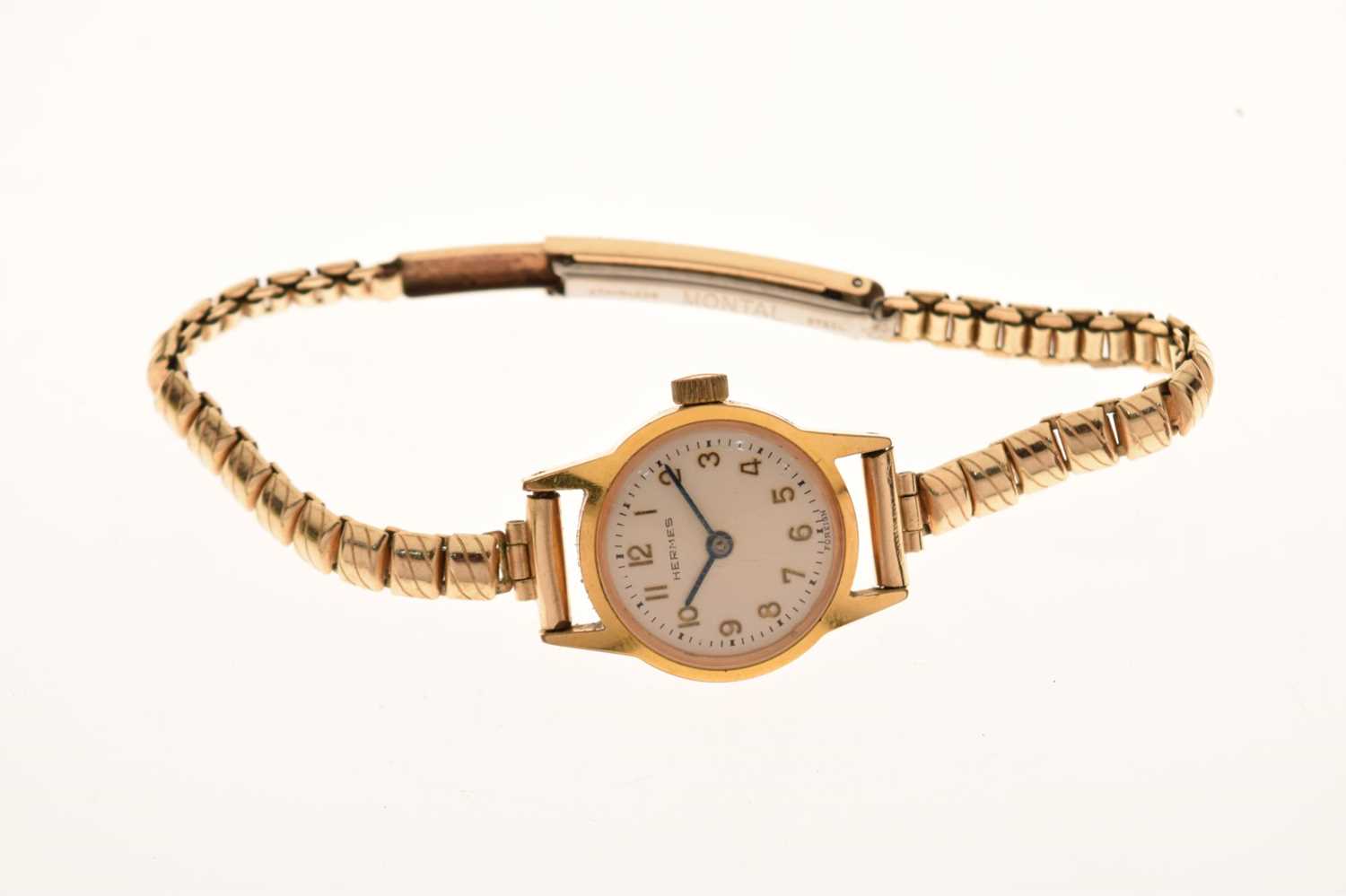 Hermes - Lady's gold plated cocktail watch - Image 4 of 7