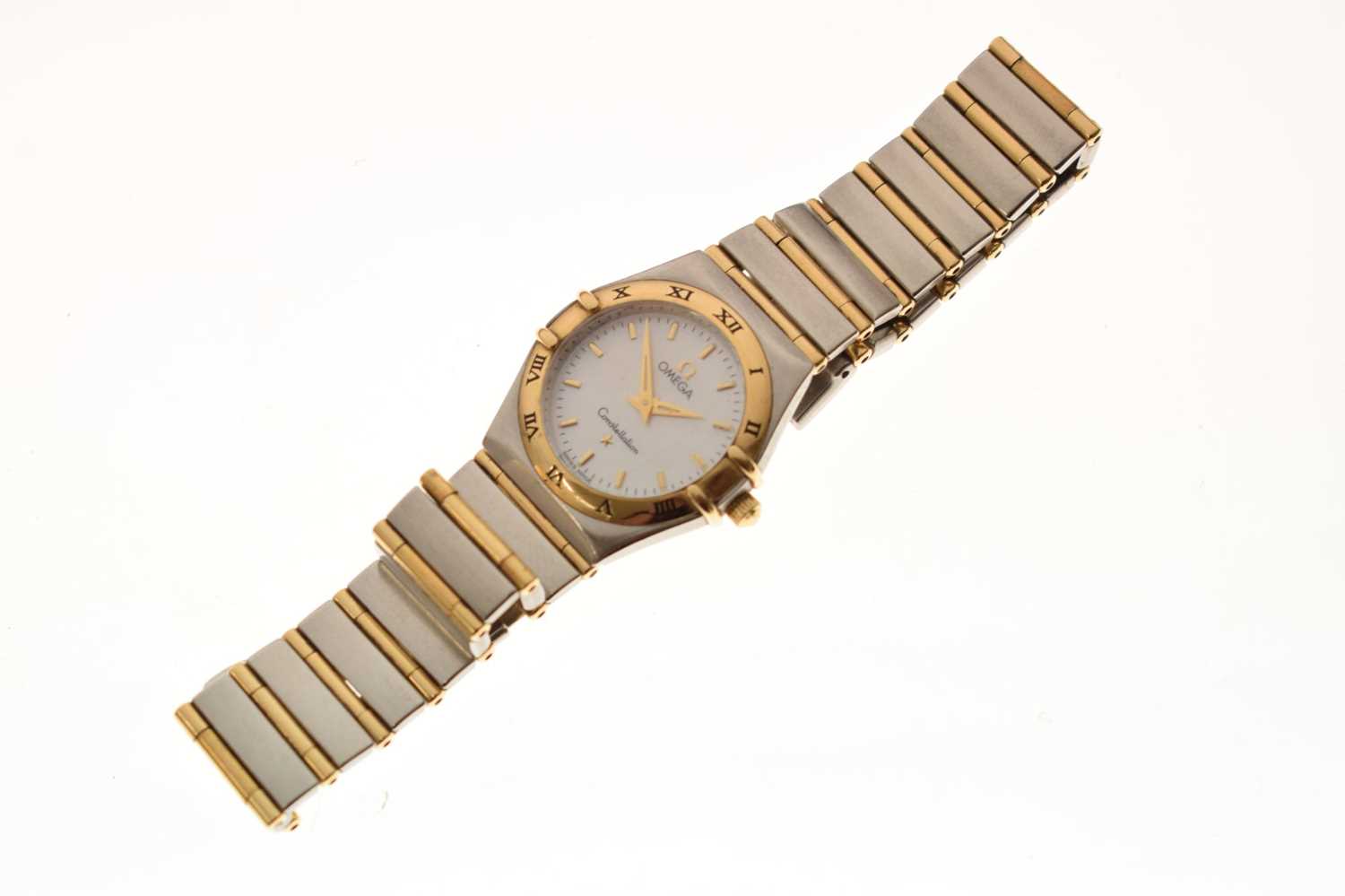 Omega - Lady's Constellation two-tone watch - Image 3 of 11