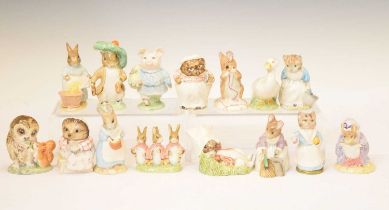 Group of fifteen boxed Royal Albert 'Beatrix Potter' figures