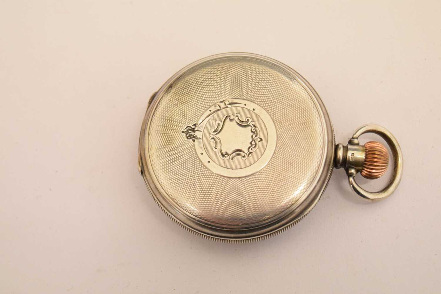 American Waltham Watch Co. - Top wind silver cased pocket watch - Image 11 of 15
