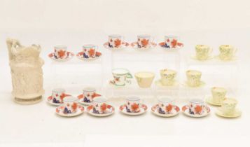 Art Deco Tams Ware 'Dorothy' pattern six-person coffee set