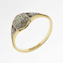 Art Deco-style diamond dress ring